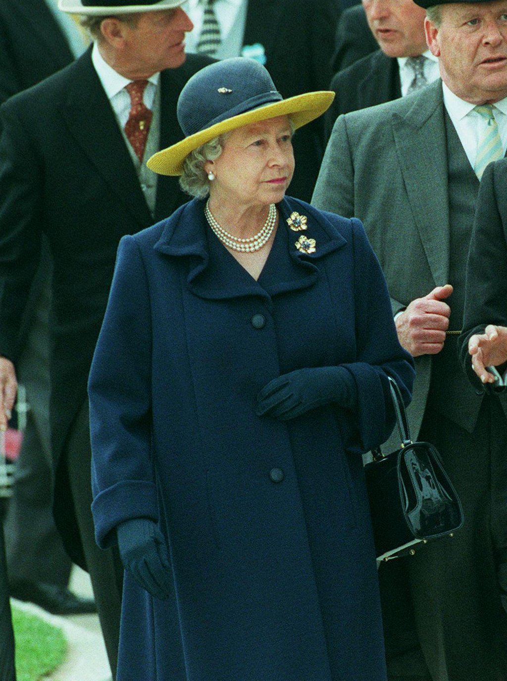 La Regina Elisabetta II del Regno Unito partecipa all'Epsom Derby, giugno 1995 (Allstar Picture Library Ltd/Alamy)