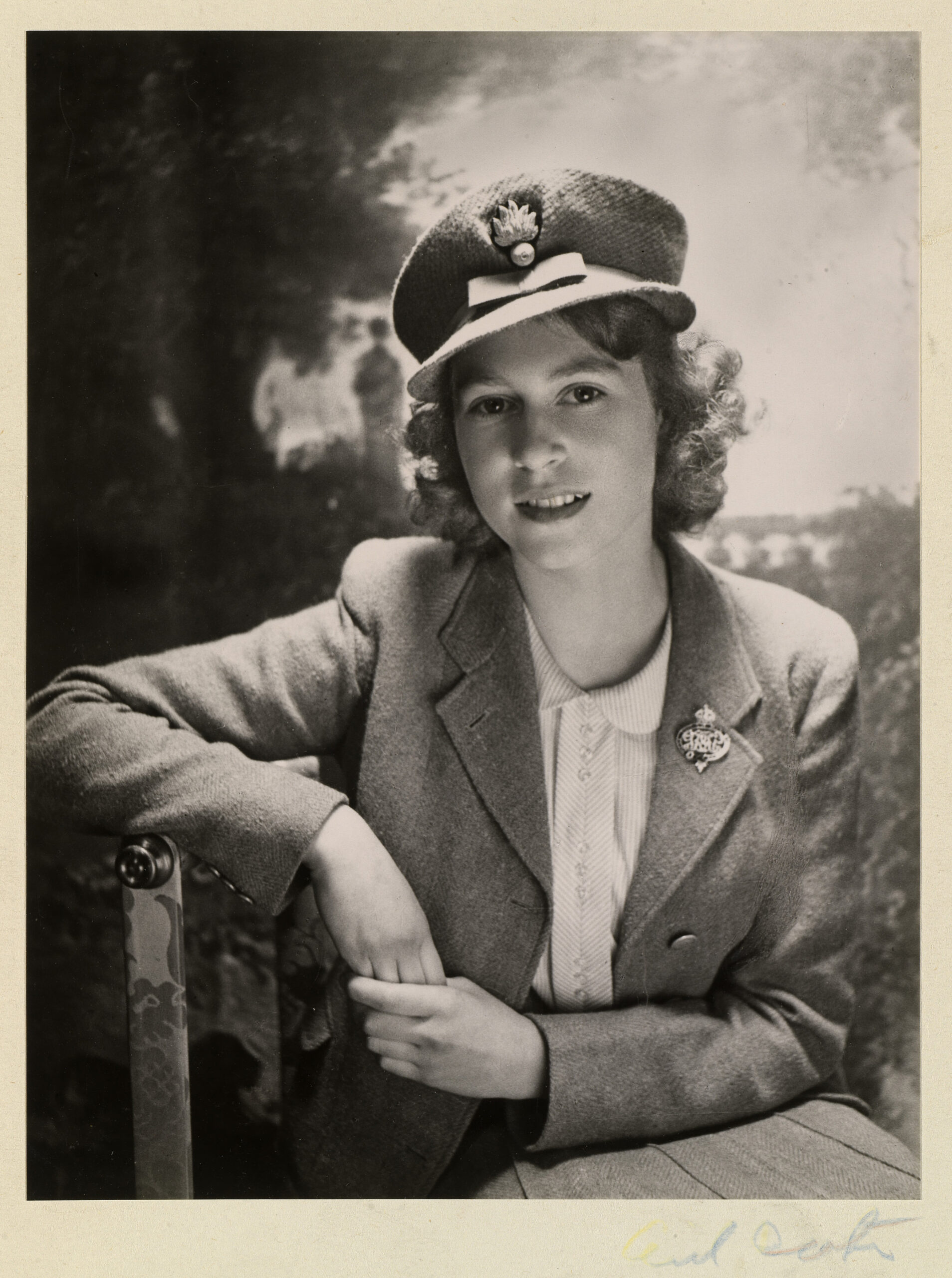 Cecil Beaton, Princess Elizabeth, 1942 (Royal Collection Trust/© His Majesty King Charles III 2024)