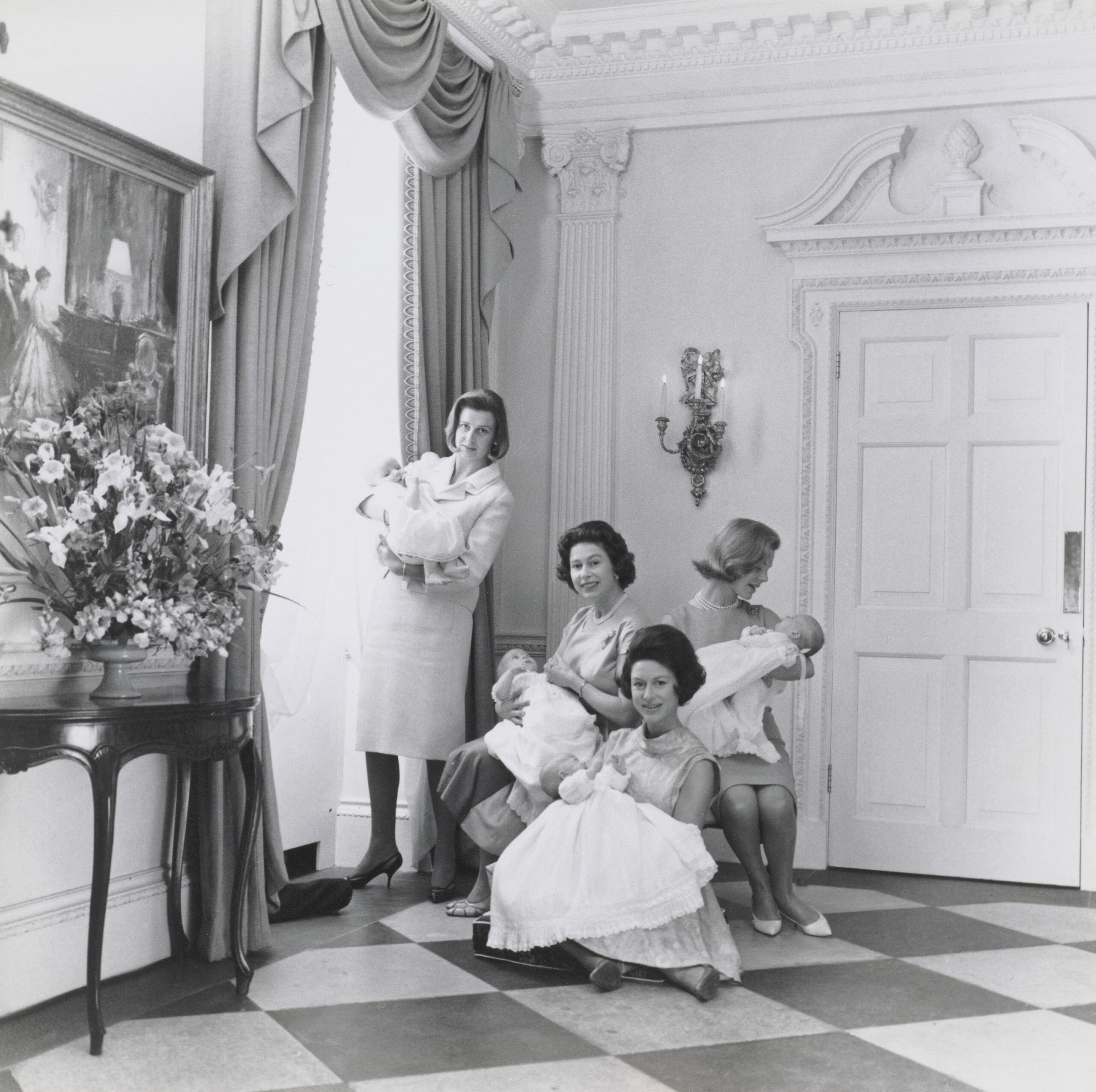 Snowdon, Group of royal mothers with their babies, 1964 (Photograph: Snowdon)