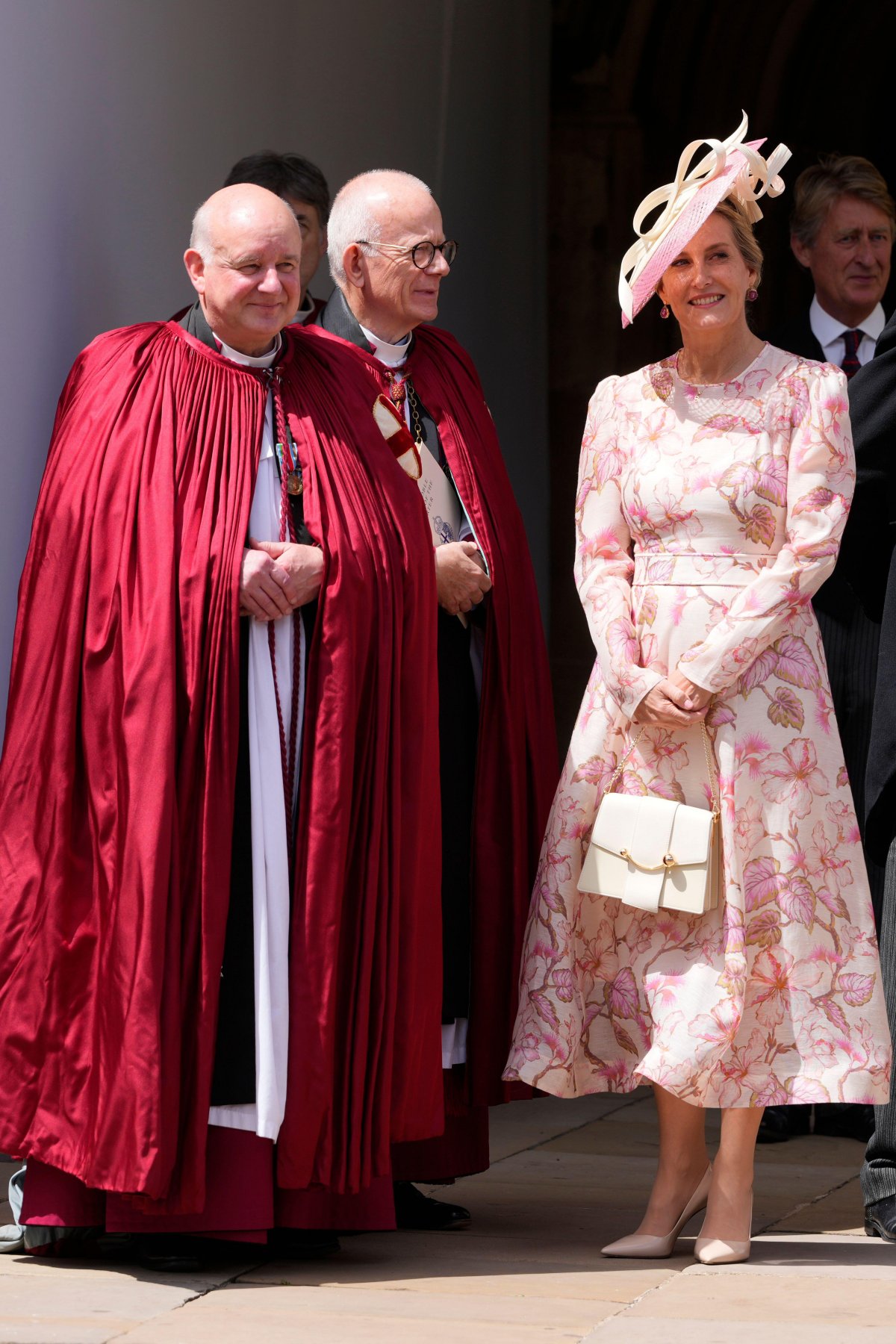 La Duchessa di Edimburgo è ritratta prima del servizio annuale dell'Ordine della Giarrettiera alla Cappella di San Giorgio, Windsor, il 17 giugno 2024 (Kirsty Wigglesworth/PA Images/Alamy)