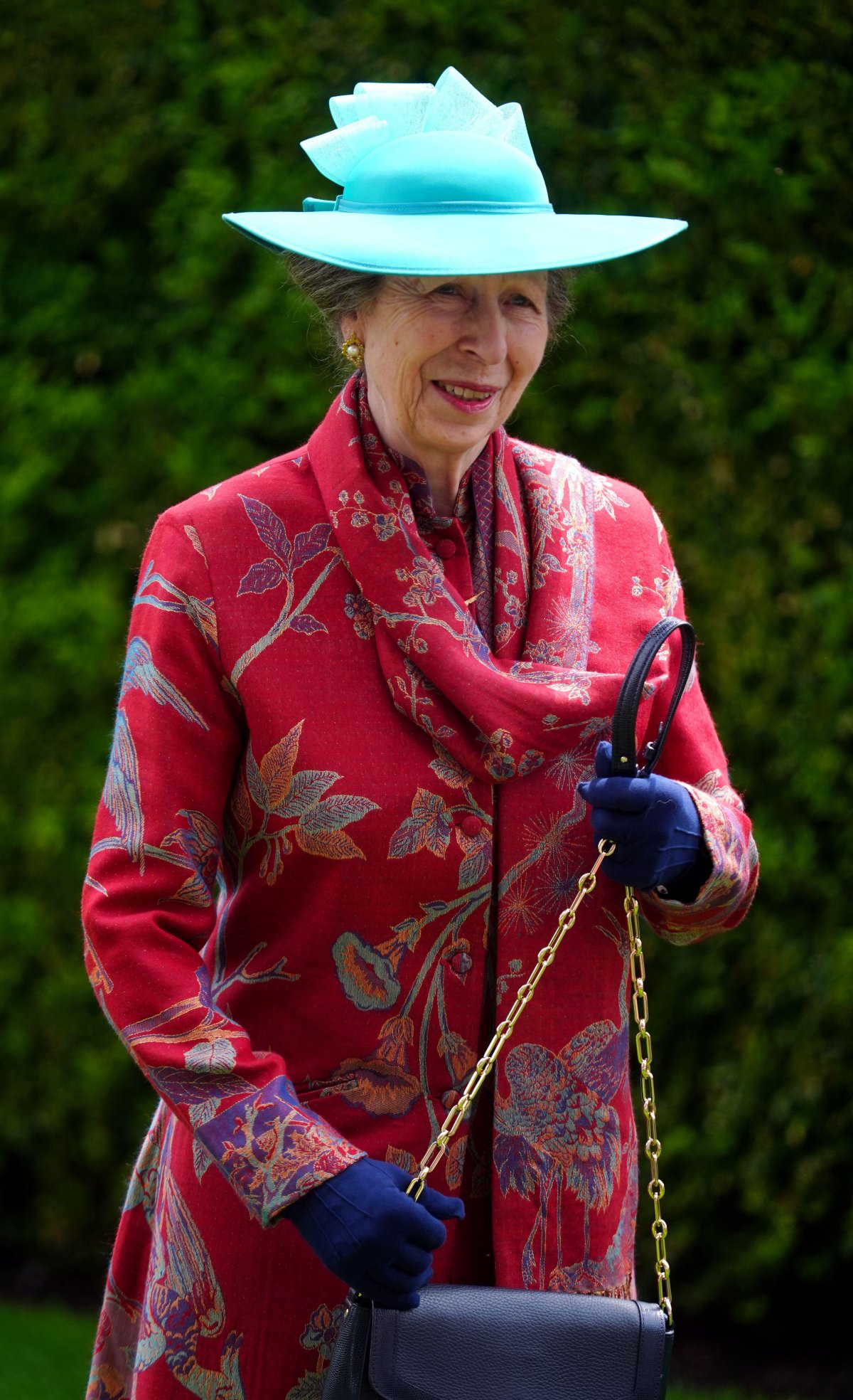 La Principessa Reale arriva per il primo giorno di Royal Ascot il 18 giugno 2024 (David Davies/PA Images/Alamy)