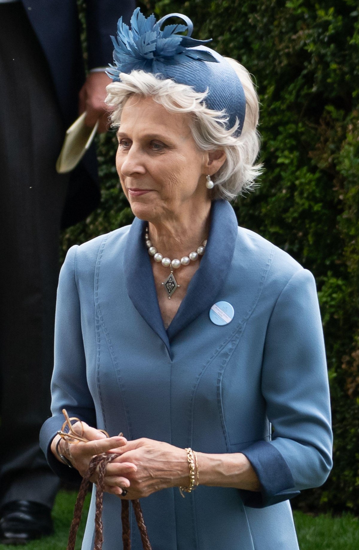 La Duchessa di Gloucester partecipa al primo giorno di Royal Ascot il 18 giugno 2024 (Maureen McLean/Alamy)