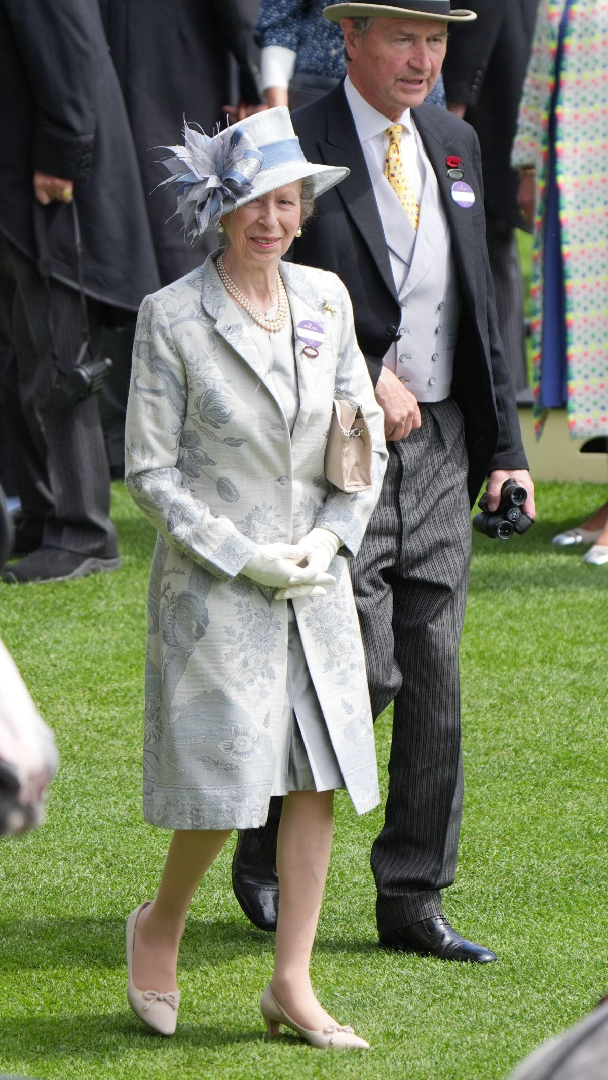 Principessa Reale e Sir Timothy Laurence partecipano al terzo giorno di Royal Ascot il 20 giugno 2024 (Yui Mok/PA Images/Alamy)