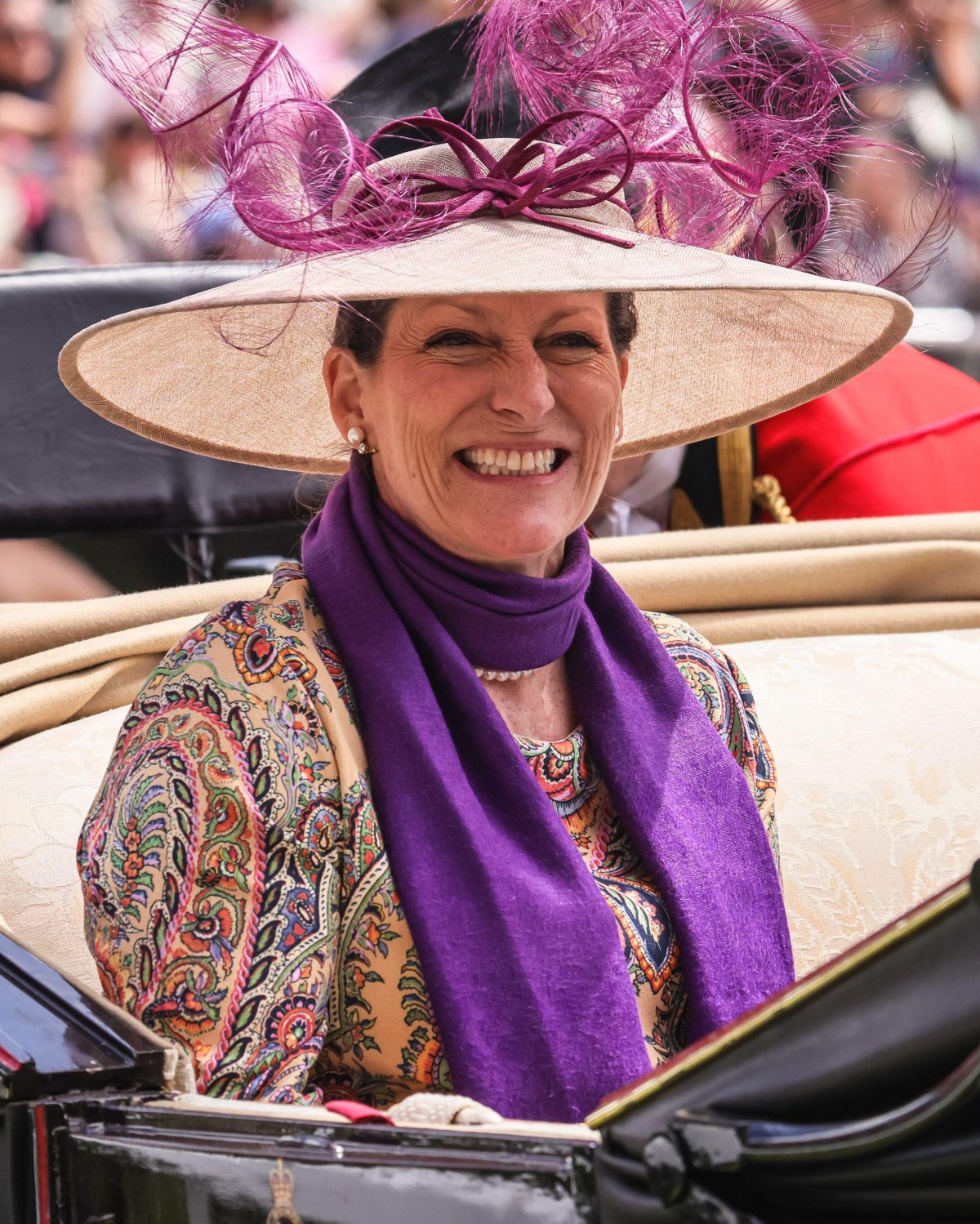 Principessa Zahra Aga Khan partecipa al terzo giorno di Royal Ascot il 20 giugno 2024 (Imageplotter/Alamy)