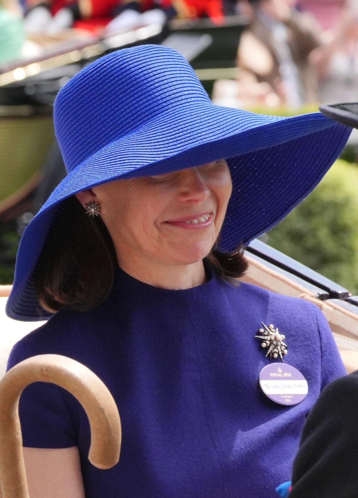 Lady Sarah Chatto partecipa al terzo giorno di Royal Ascot il 20 giugno 2024 (Jonathan Brady/PA Images/Alamy)