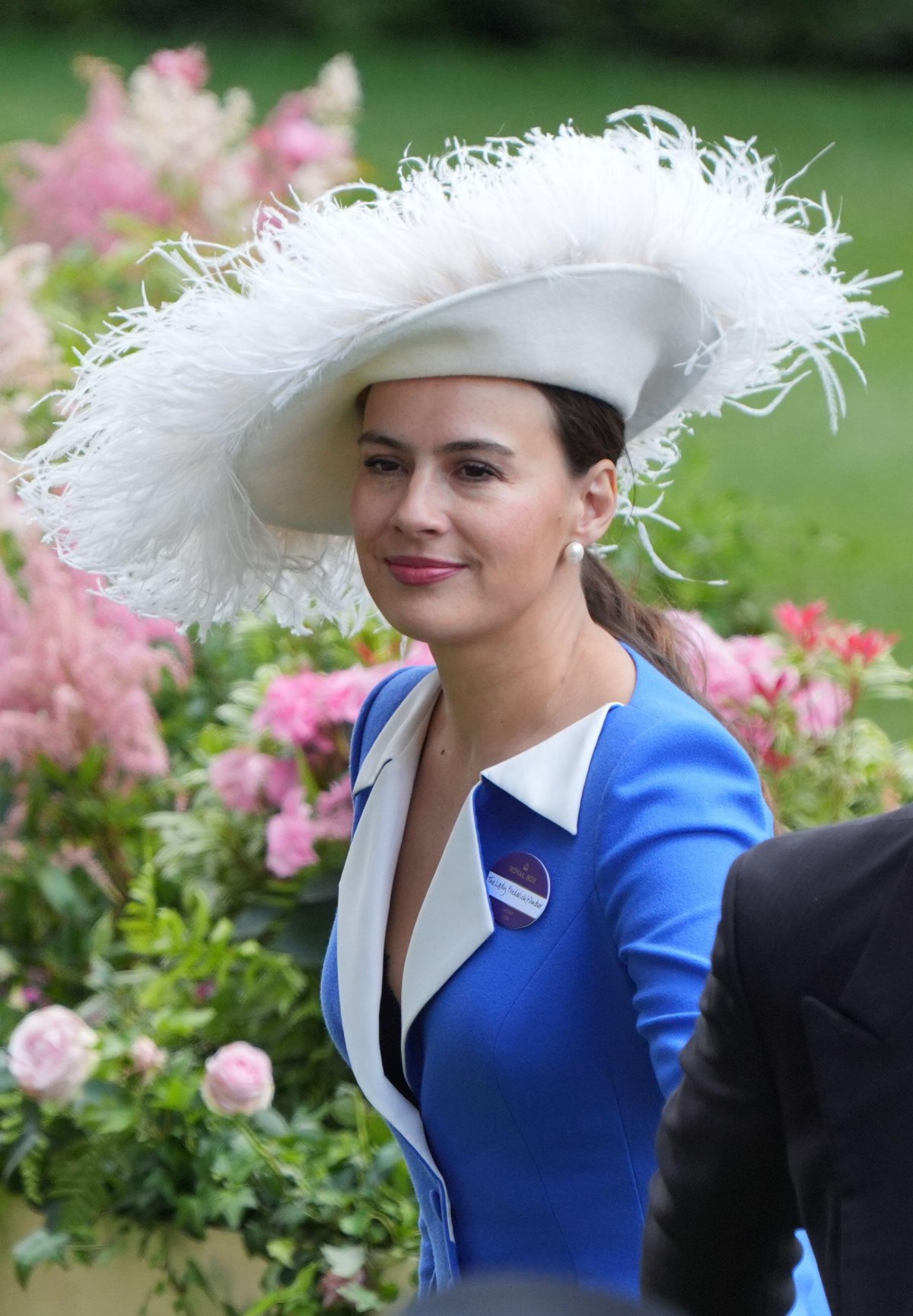 Lady Frederick Windsor partecipa al quarto giorno di Royal Ascot il 21 giugno 2019 (Yui Mok/PA Images/Alamy)