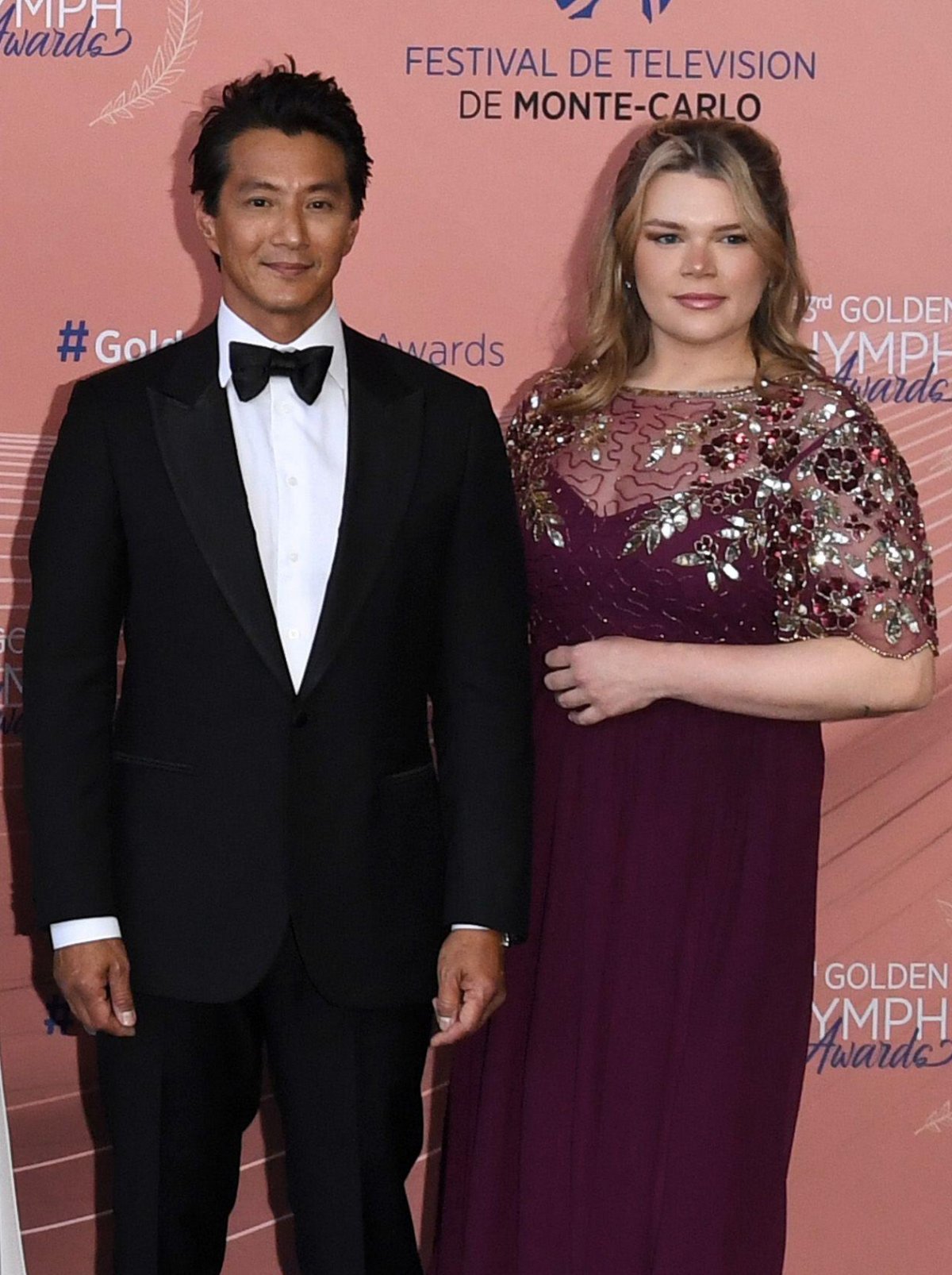 Will Yun Lee e Camille Gottlieb partecipano ai Golden Nymph Awards al 63° Festival Internazionale della Televisione di Monte-Carlo il 18 giugno 2024 (Agenzia Foto Indipendente/Alamy)