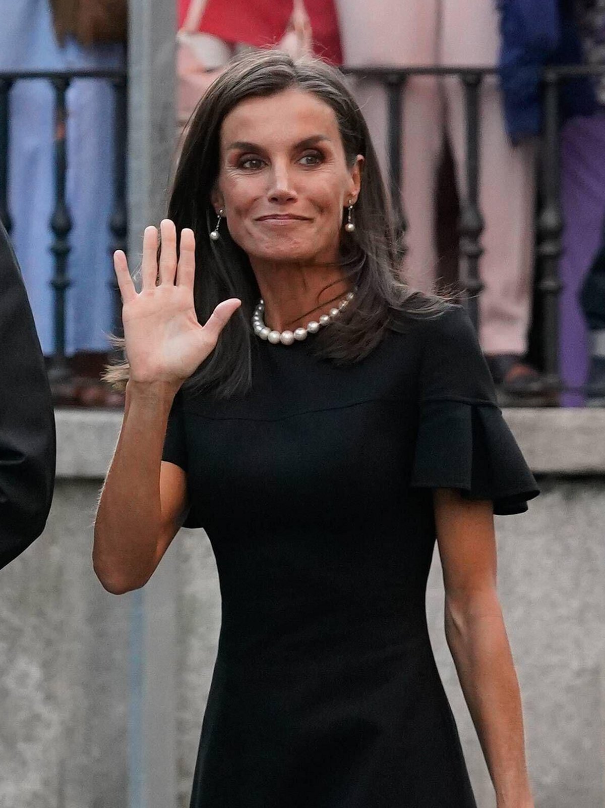 La Regina di Spagna partecipa a una messa commemorativa per la vita del cugino del Re, Juan Gomez Acebo, a Madrid l'8 settembre 2024 (CORDON PRESS/Alamy)