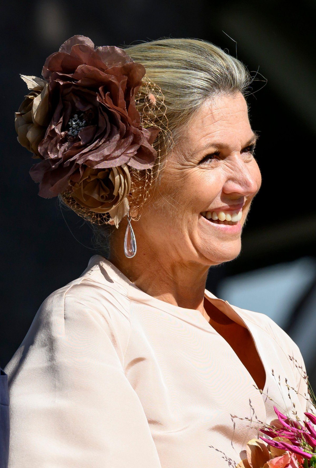 La Regina dei Paesi Bassi visita il comune di Eijsden-Margraten per l'inizio nazionale della celebrazione degli 80 anni di libertà il 12 settembre 2024 (Patrick van Emst/NL Beeld/Alamy)