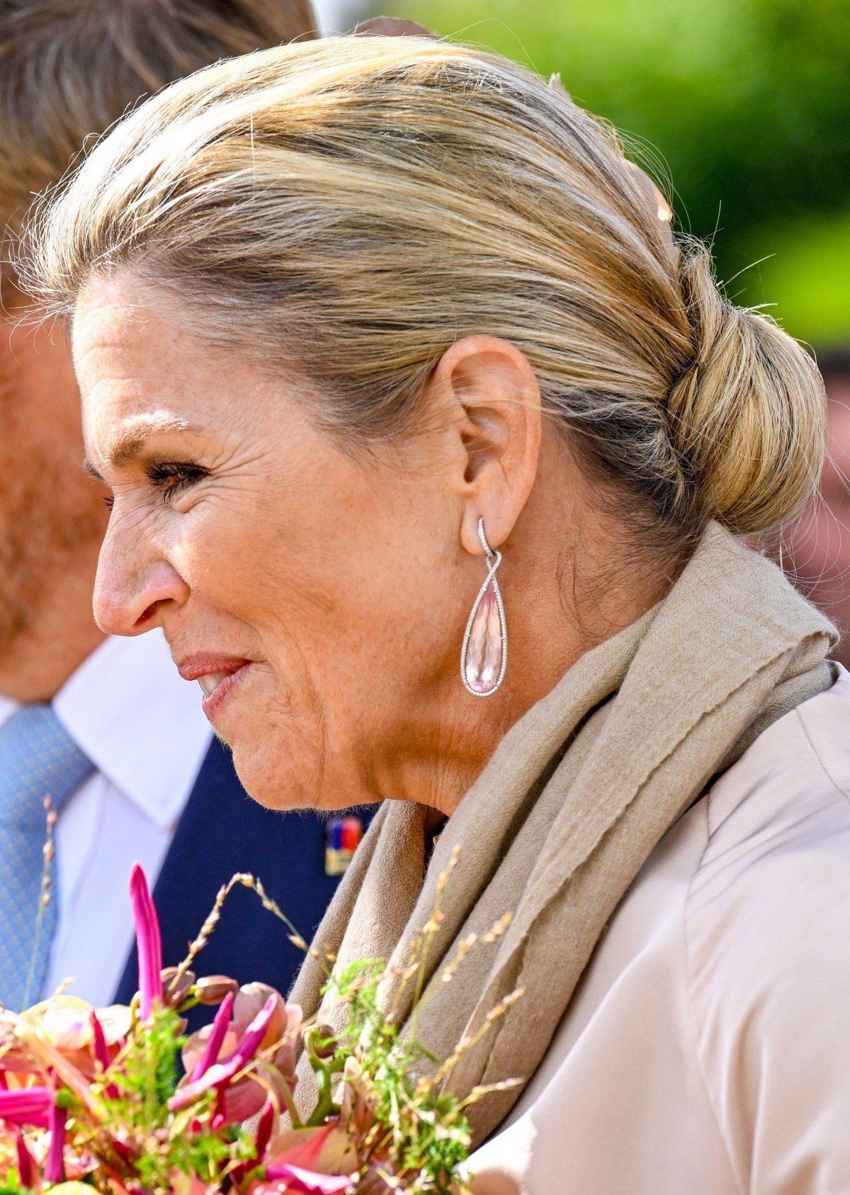 La Regina dei Paesi Bassi visita il comune di Eijsden-Margraten per l'inizio nazionale della celebrazione degli 80 anni di libertà il 12 settembre 2024 (Patrick van Emst/NL Beeld/Alamy)