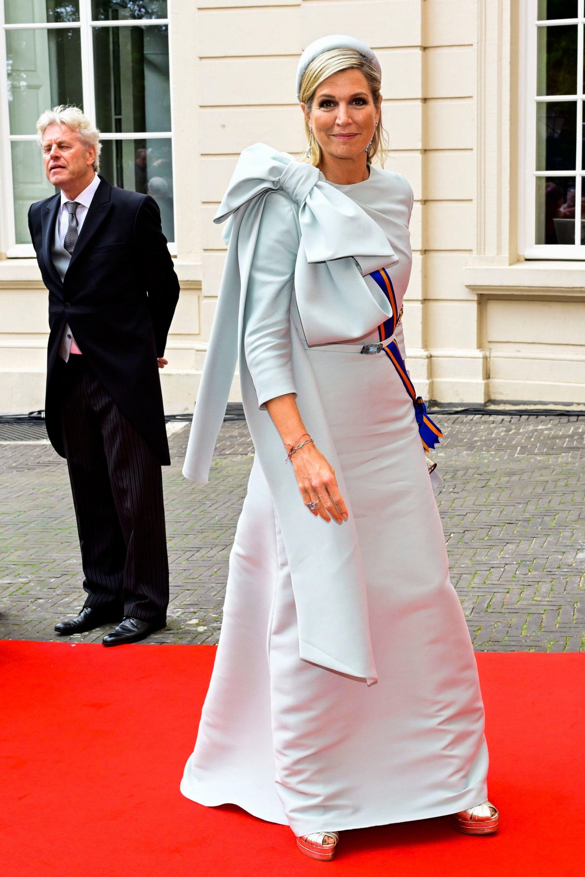 La Regina dei Paesi Bassi è stata fotografata durante il Prinsjesdag a L'Aia il 17 settembre 2024 (Patrick van Emst/NL Beeld/Alamy)