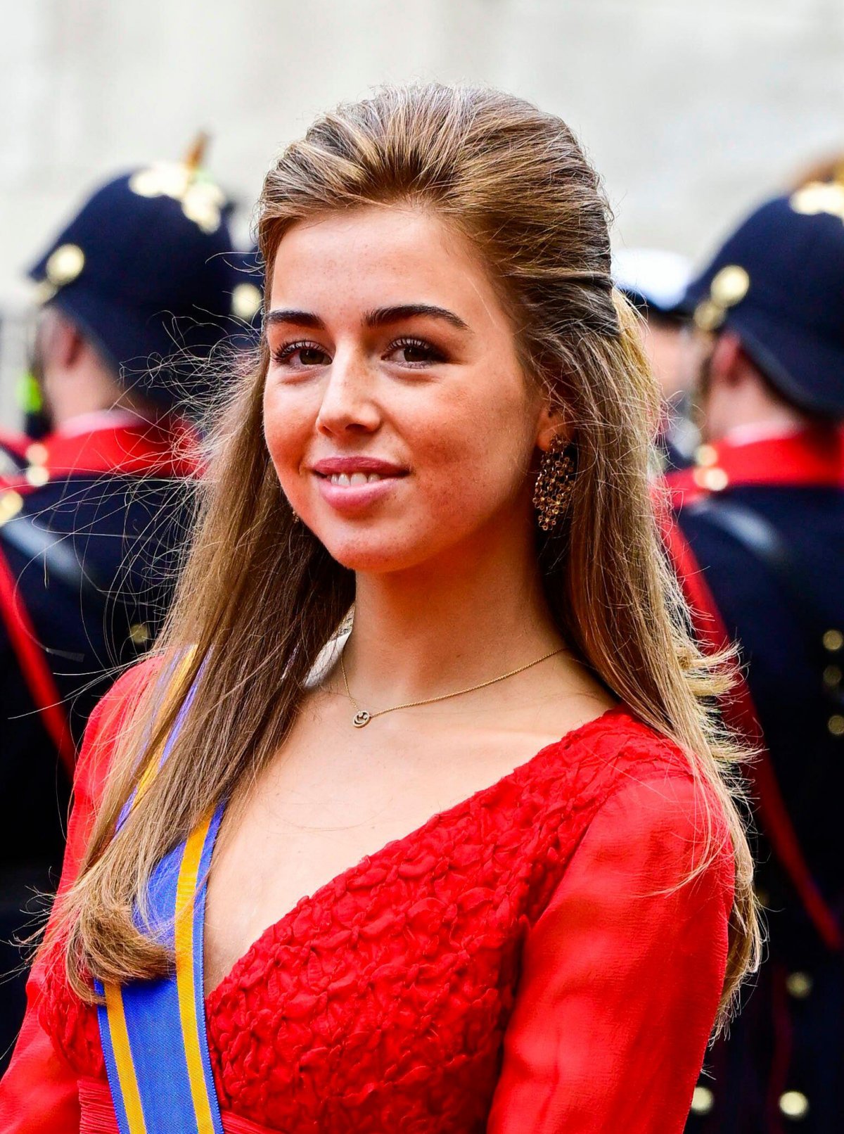 La Principessa Alexia dei Paesi Bassi è stata fotografata durante il Prinsjesdag a L'Aia il 17 settembre 2024 (Patrick van Emst/NL Beeld/Alamy)