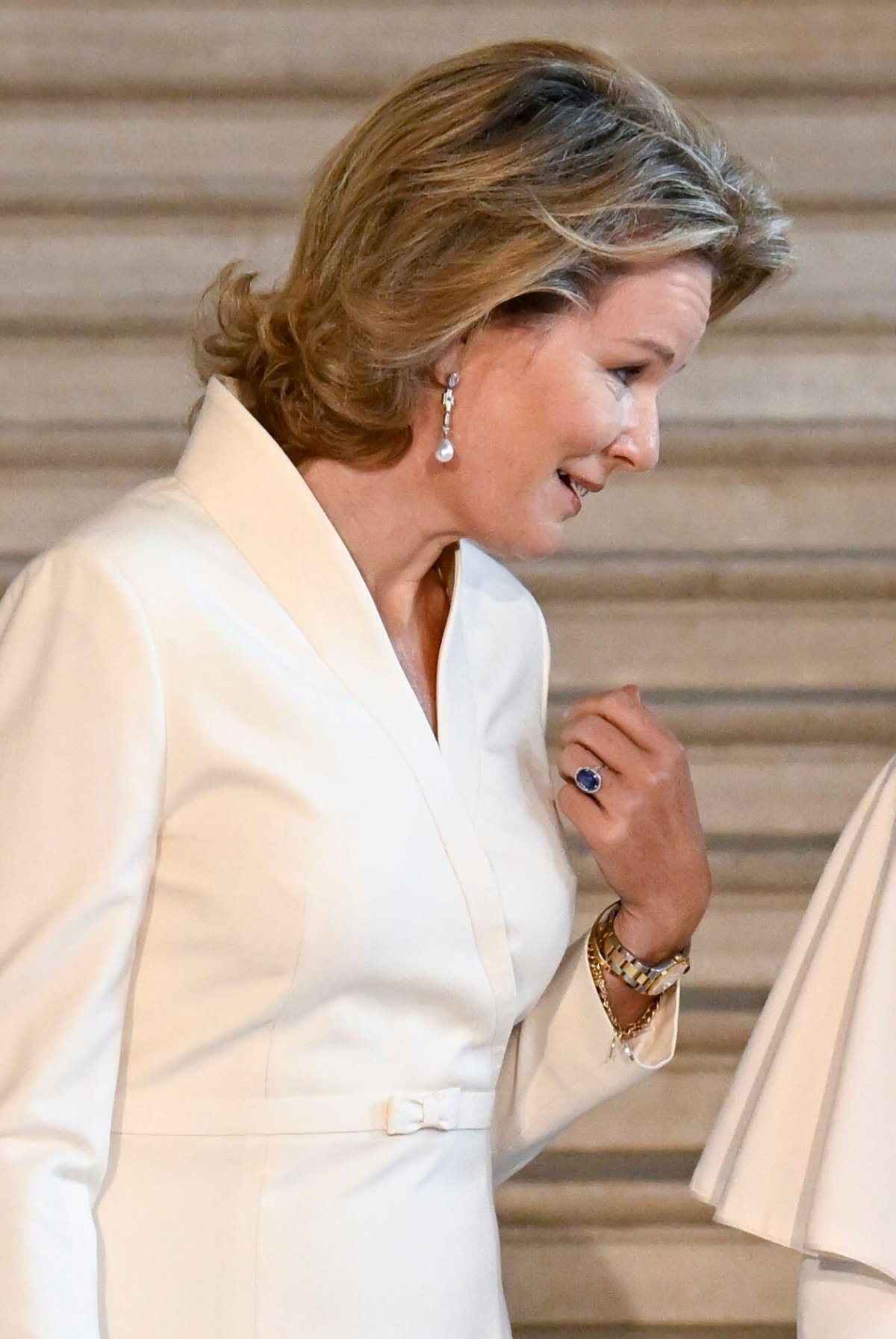 Papa Francesco visita con il Re e la Regina dei Belgi a Laeken il 27 settembre 2024 (DIRK WAEM/Belga News Agency/Alamy)