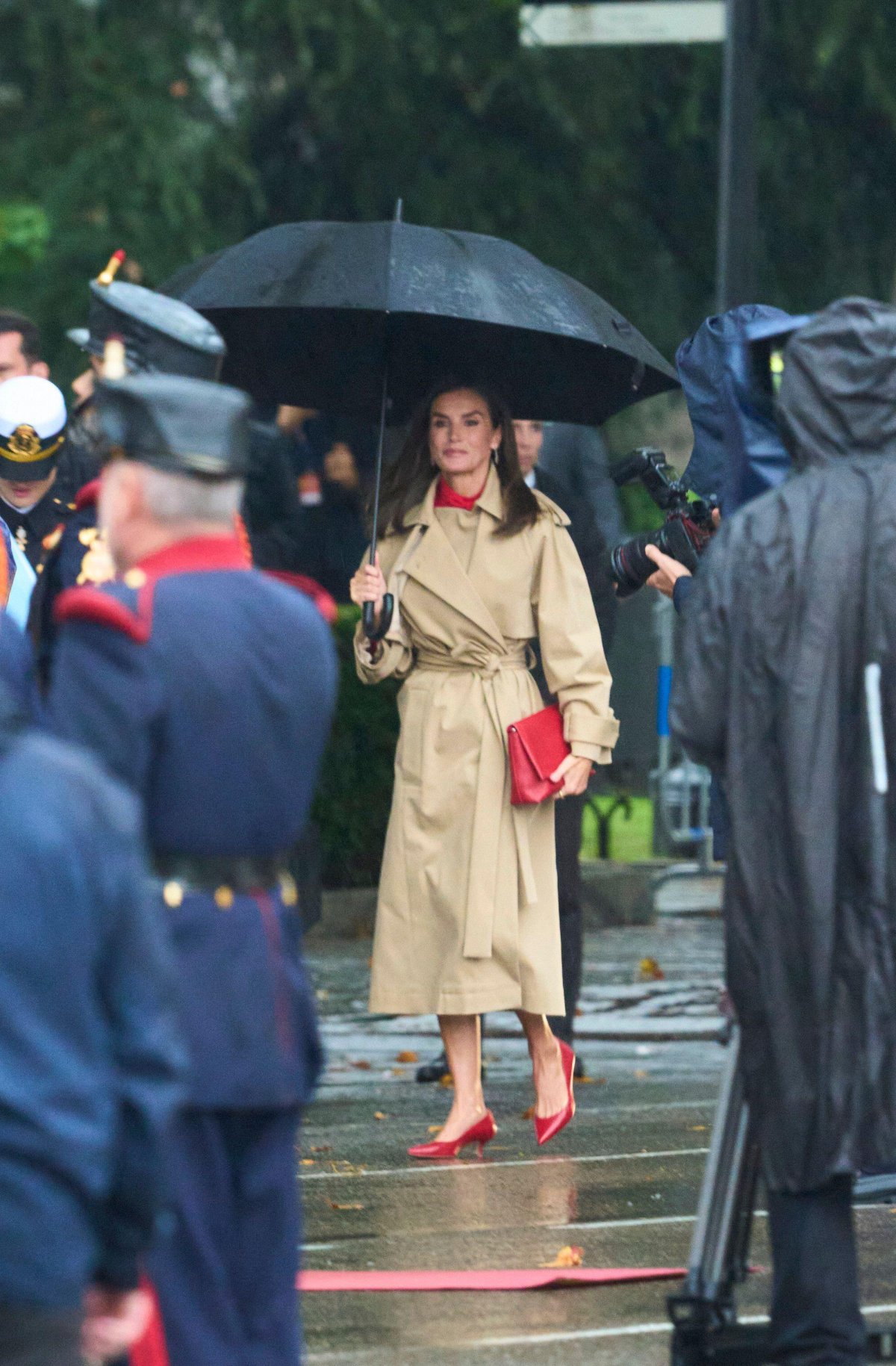 La Regina di Spagna partecipa alla parata militare per il Giorno Nazionale a Madrid il 12 ottobre 2024 (Jack Abuin/Zuma Press/Alamy)