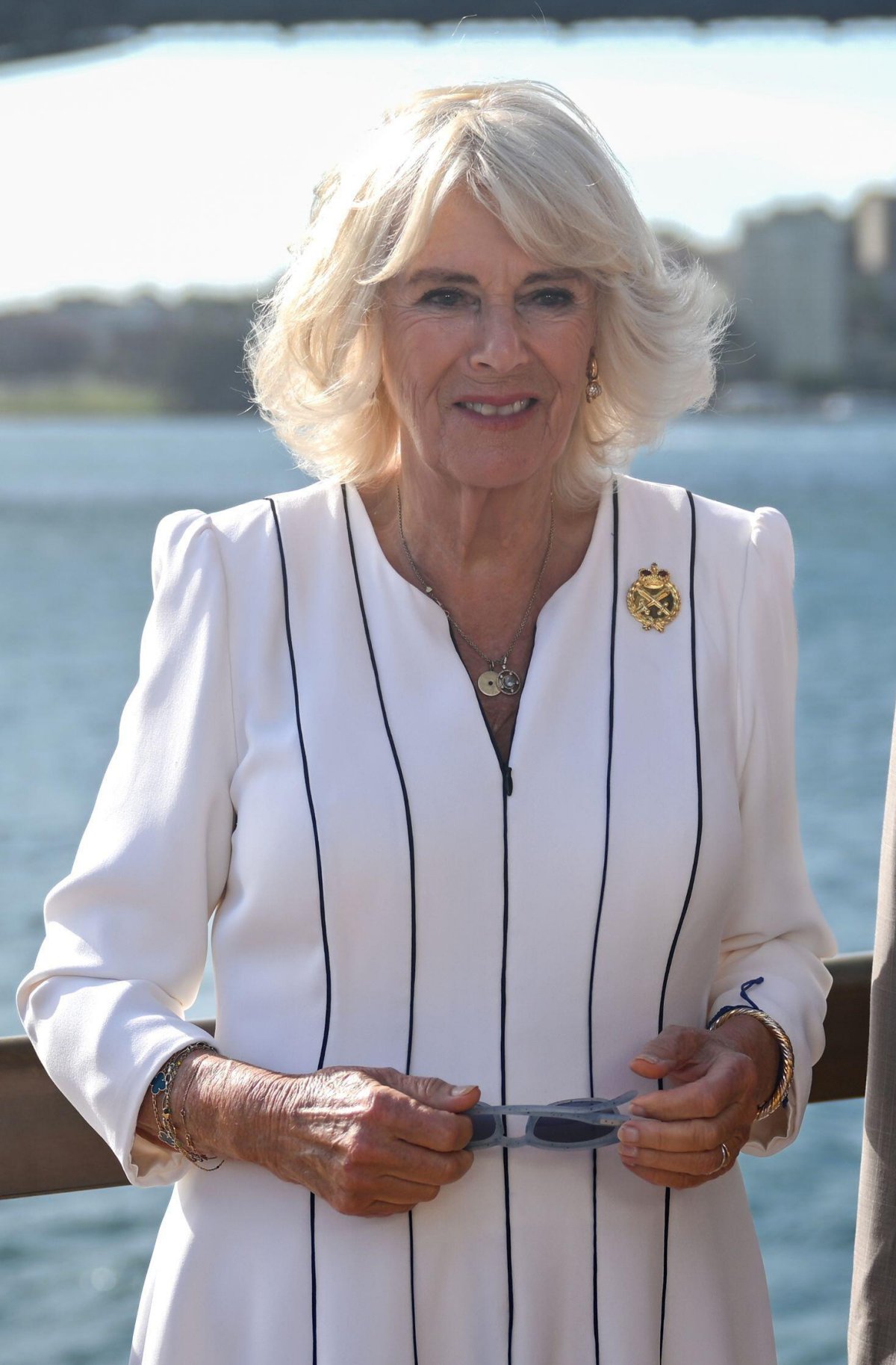 Re Carlo III e Regina Camilla visitano l'Opera House di Sydney per celebrare il 50° anniversario il 22 ottobre 2024 (Victoria Jones/PA Images/Alamy)