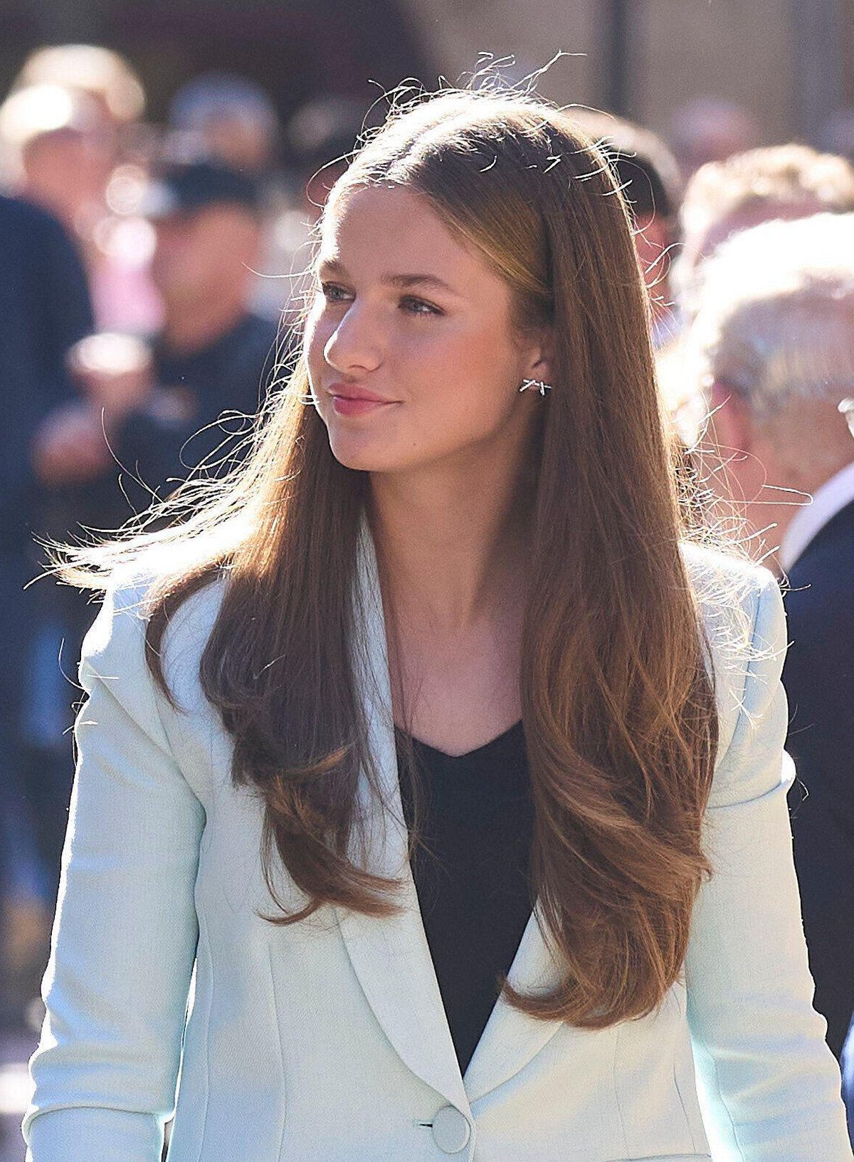 La Principessa delle Asturie partecipa alla presentazione della Medaglia delle Asturie presso l'Università di Oviedo il 24 ottobre 2024 (Album/Alamy)