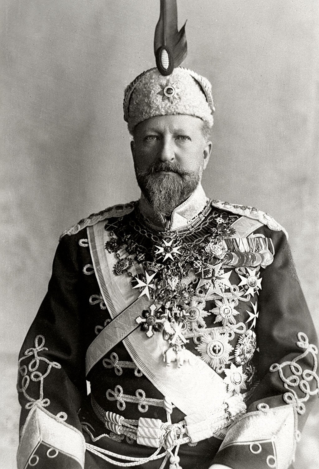 Lo zar Ferdinando di Bulgaria, circa 1912 (Wikimedia Commons)