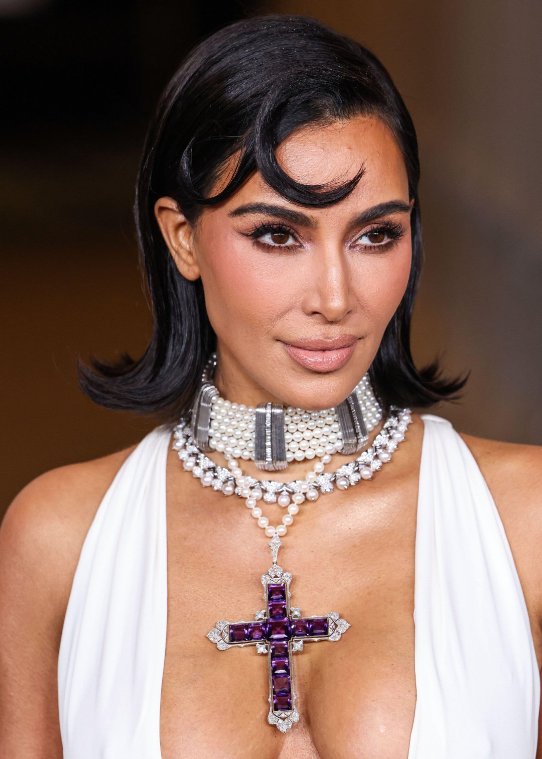 Kim Kardashian arrives at the 13th Annual LACMA Art + Film Gala in Los Angeles on November 2, 2024 (Xavier Collin/Image Press Agency/Alamy)