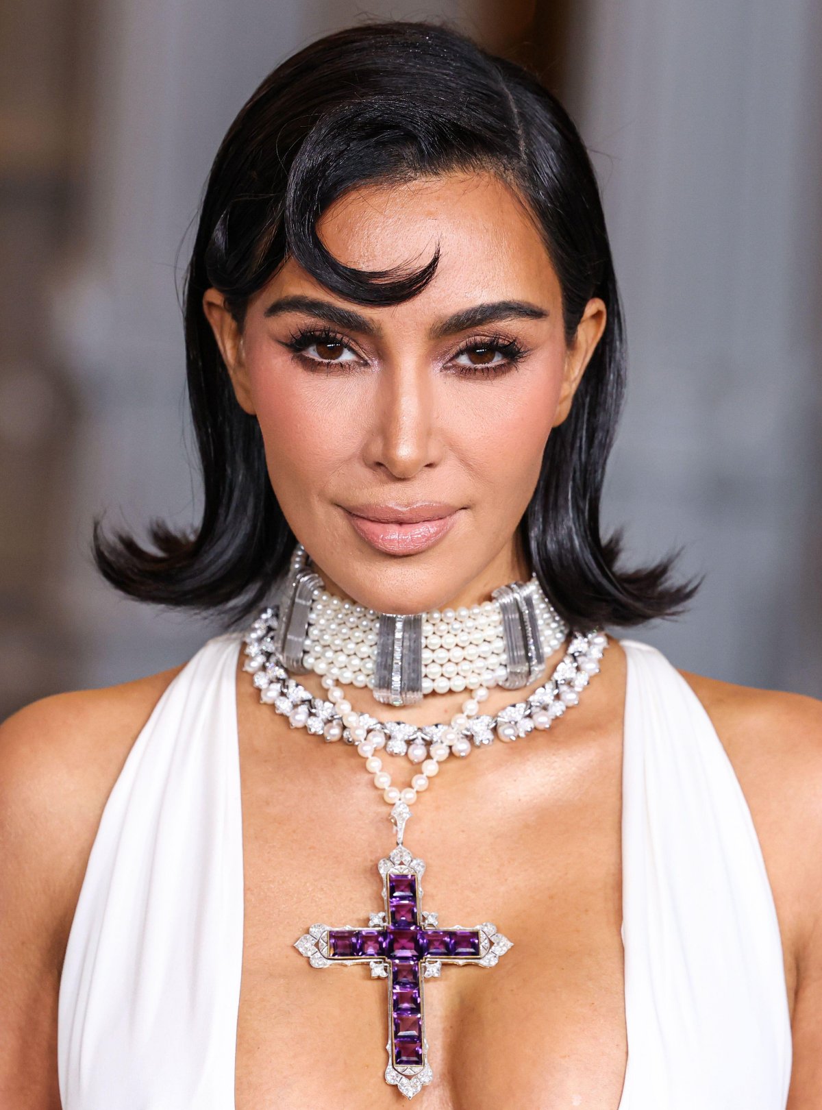 Kim Kardashian arrives at the 13th Annual LACMA Art + Film Gala in Los Angeles on November 2, 2024 (Xavier Collin/Image Press Agency/Alamy)