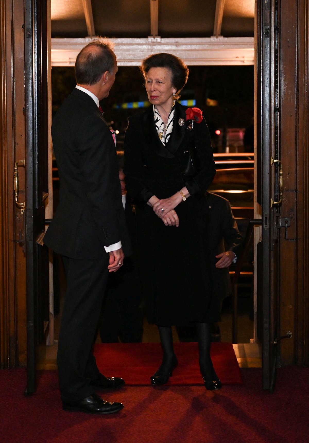 La Principessa Reale partecipa al Festival della Memoria al Royal Albert Hall di Londra il 9 novembre 2024 (Chris J. Ratcliffe/PA Images/Alamy)