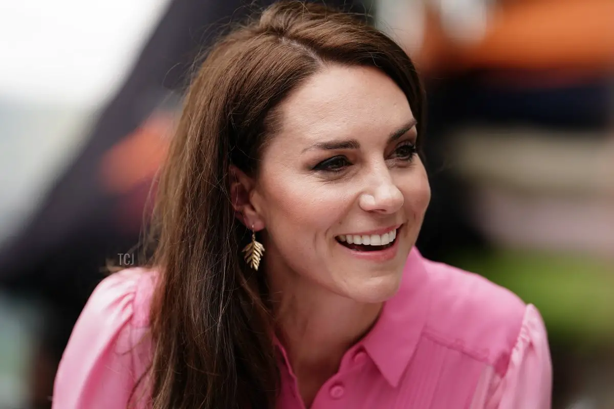 La Principessa del Galles partecipa al primo Picnic dei Bambini al RHS Chelsea Flower Show, presso il Royal Hospital Chelsea il 22 maggio 2023 a Londra, Inghilterra (Jordan Pettitt-WPA Pool/Getty Images)