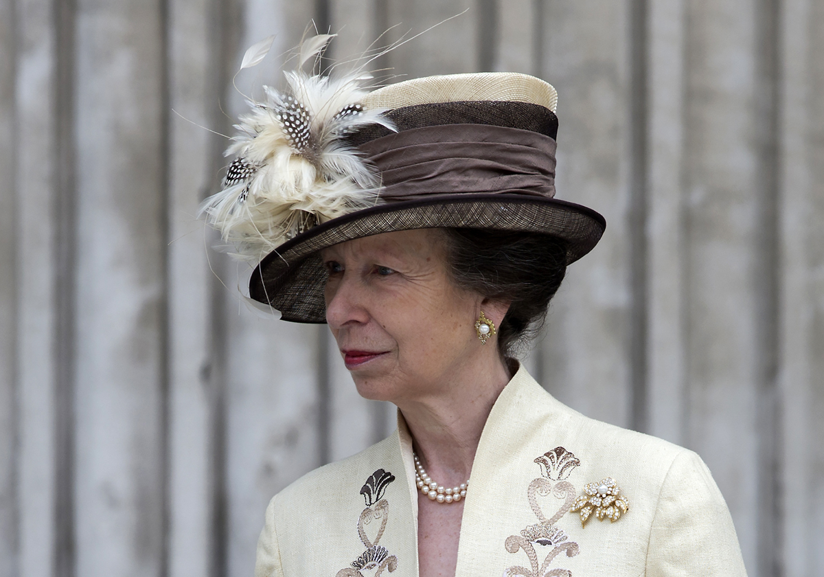 La Principessa Reale partecipa a un servizio nazionale di ringraziamento per il 90° compleanno della Regina Elisabetta II alla Cattedrale di St. Paul a Londra il 10 giugno 2016 (JUSTIN TALLIS/AFP/Getty Images)