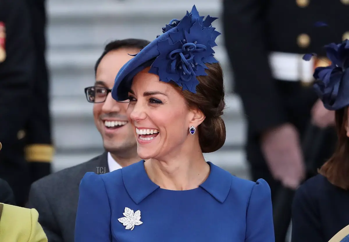 Catherine, Duchess of Cambridge at the Official Welcome Ceremony for the Royal Tour in British Columbia, September 24, 2016, Victoria, Canada