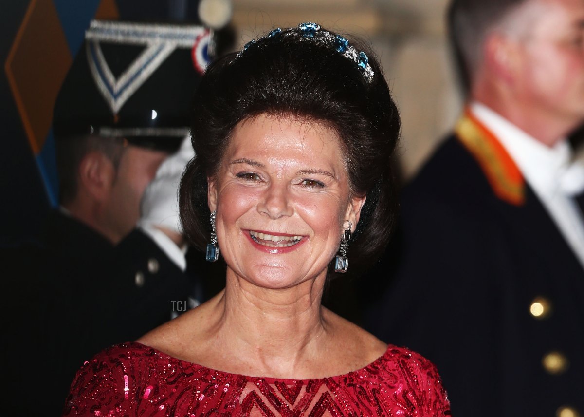 La Principessa Margaretha del Liechtenstein partecipa alla cena di gala per il matrimonio del Principe Guillaume di Lussemburgo e Stephanie de Lannoy al Palazzo Granducale il 19 ottobre 2012 in Lussemburgo