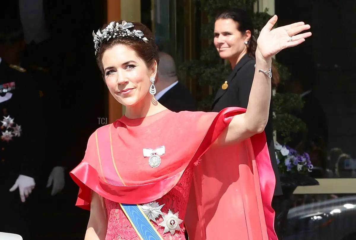 La Principessa Erica di Danimarca lascia il Grand Hotel per partecipare al matrimonio della Principessa Madeleine di Svezia e Christopher O'Neill l'8 giugno 2013 a Stoccolma, Svezia (Vittorio Zunino Celotto/Getty Images)