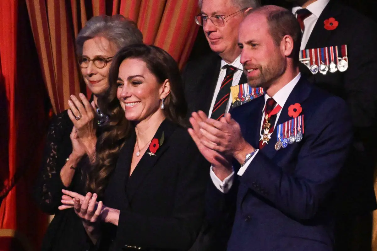 Il Principe e la Principessa di Galles partecipano al Festival della Memoria al Royal Albert Hall di Londra il 9 novembre 2024 (Chris J. Ratcliffe/PA Images/Alamy)