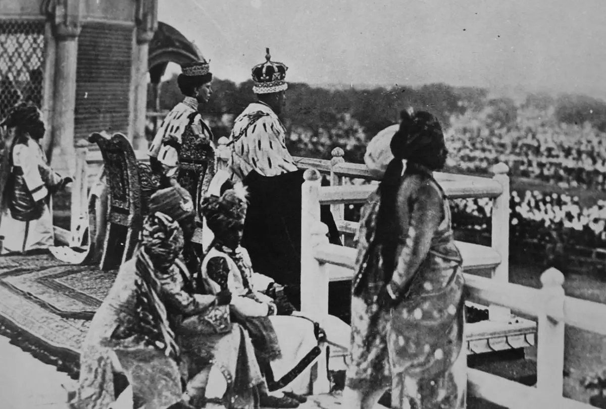 Scena dal Delhi Durbar, 1911