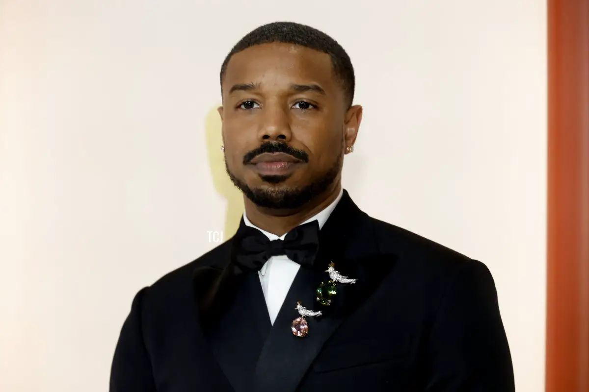 Michael B. Jordan partecipa al 95° Annual Academy Awards il 12 marzo 2023 a Hollywood, California (Mike Coppola/Getty Images)