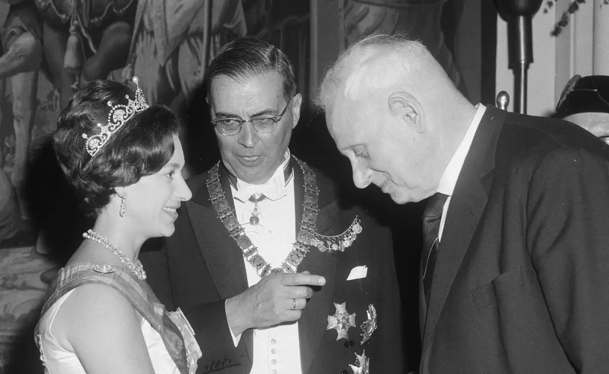 La Principessa Margaret e Lord Snowdon partecipano a una ricezione al Rijksmuseum di Amsterdam, maggio 1965