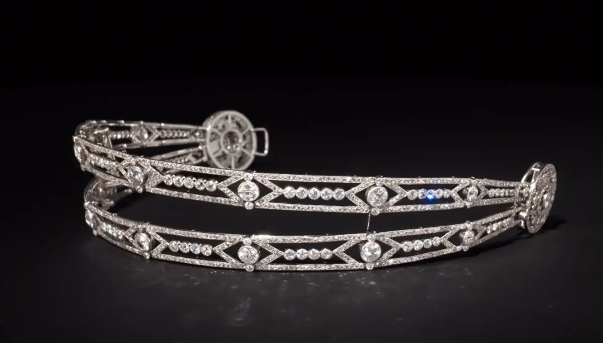 Un diadema in diamante della prima metà del XX secolo di Boucheron (Christie's)